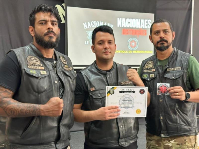 Controle de Hemorragias — Nacionaes Moto Clube