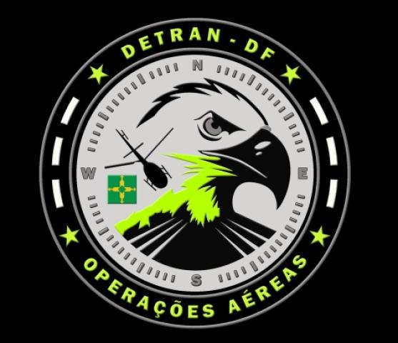 Brasão — Unidade de Operação Aérea DETRAN-DF