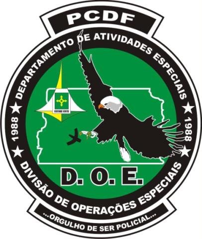 Brasão — Divisão de Operações Especiais da Policia Civil do Distrito Fedral