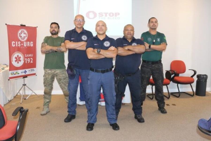 Controle de hemorragias  - CIS-URG/SAMU Oeste